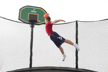 Jumpsport trampoline Basketball Set