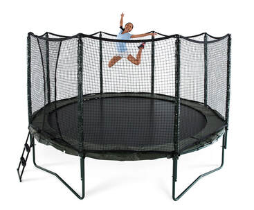 Jumpsport alleyoop variable bounce trampoline